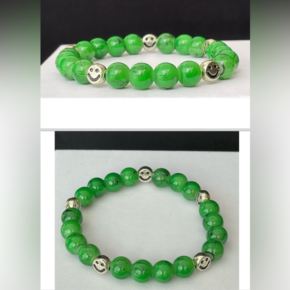 stretch  Round Beads Bracelet